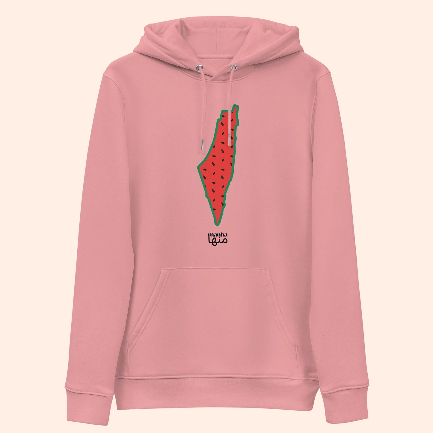 Palestine map watermelon 🍉 design Unisex hoodie